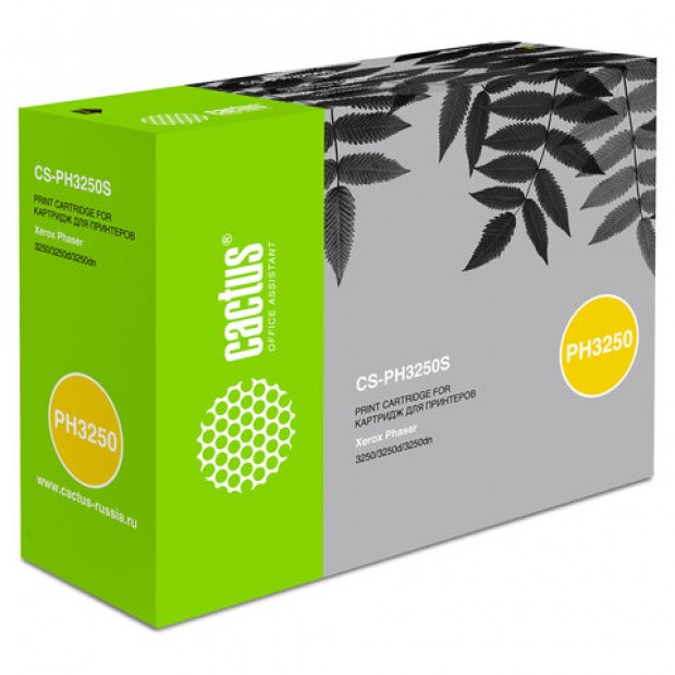 Картридж лазерный CACTUS (CS-PH3250S) для XEROX Phaser 3250, ресурс 3500 стр. Картридж лазерный CACTUS (CS-PH3250S) для XEROX Phaser 3250, ресурс 3500 стр.