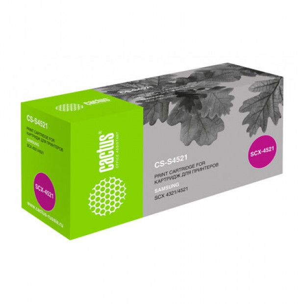 Картридж лазерный CACTUS (CS-S4521) для SAMSUNG SCX-4321/4521/4521F/4521FG, ресурс 3000 стр. Картридж лазерный CACTUS (CS-S4521) для SAMSUNG SCX-4321/4521/4521F/4521FG, ресурс 3000 стр.