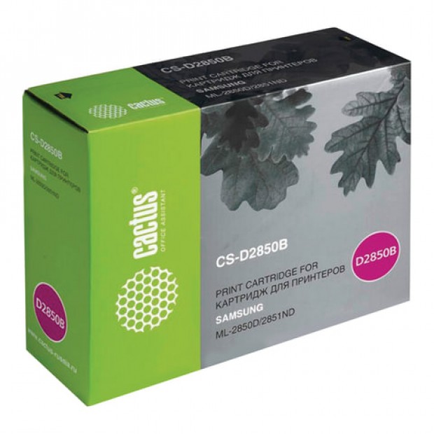 Картридж лазерный CACTUS (CS-D2850B) для SAMSUNG ML-2850D/2851ND, ресурс 5000 стр. Картридж лазерный CACTUS (CS-D2850B) для SAMSUNG ML-2850D/2851ND, ресурс 5000 стр.