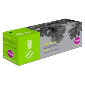 Картридж лазерный CACTUS (CS-CLT-Y504S) для SAMSUNG CLX-4195FN/CLP-415N, желтый, ресурс 1800 стр. Картридж лазерный CACTUS (CS-CLT-Y504S) для SAMSUNG CLX-4195FN/CLP-415N, желтый, ресурс 1800 стр.