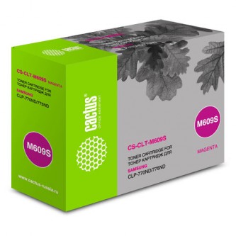 Картридж лазерный CACTUS (CS-CLT-M609S) для SAMSUNG CLP-770/770ND/775/775ND, пурпурный, ресурс 7000 стр. Картридж лазерный CACTUS (CS-CLT-M609S) для SAMSUNG CLP-770/770ND/775/775ND, пурпурный, ресурс 7000 стр.