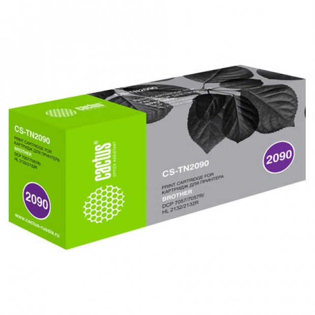 Картридж лазерный CACTUS (CS-TN2090) для BROTHER DCP-7057R, ресурс 1000 стр. Картридж лазерный CACTUS (CS-TN2090) для BROTHER DCP-7057R, ресурс 1000 стр.