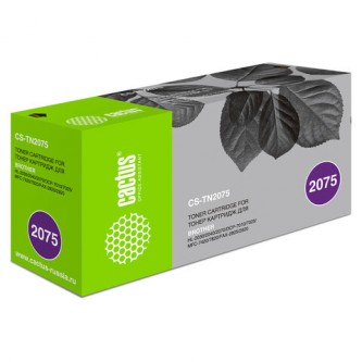 Картридж лазерный CACTUS (CS-TN2075) для BROTHER HL-2030R/MFC-7420/FAX-2825, ресурс 2500 страниц Картридж лазерный CACTUS (CS-TN2075) для BROTHER HL-2030R/MFC-7420/FAX-2825, ресурс 2500 страниц