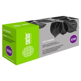 Картридж лазерный CACTUS (CS-TN3280) для BROTHER HL-5340D/5350DN5370W, ресурс 8000 стр. Картридж лазерный CACTUS (CS-TN3280) для BROTHER HL-5340D/5350DN5370W, ресурс 8000 стр.