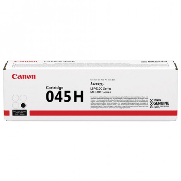 Картридж лазерный CANON (045HBK) MF635/633/631/LBP 611/613, черный, ресурс 2800 стр., оригинальный, 1246C002 Картридж лазерный CANON (045HBK) MF635/633/631/LBP 611/613, черный, ресурс 2800 стр., оригинальный, 1246C002