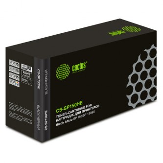 Картридж лазерный CACTUS (CS-SP150HE) для RICOH SP150/SP150w/SP150SU/SP150SUw, ресурс 1500 стр. Картридж лазерный CACTUS (CS-SP150HE) для RICOH SP150/SP150w/SP150SU/SP150SUw, ресурс 1500 стр.