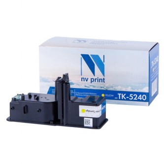 Тонер-картридж NV PRINT (NV-TK-5240Y) для KYOCERA ECOSYS P5026cdn/w/M5526cdn, желтый, ресурс 3000 стр. Тонер-картридж NV PRINT (NV-TK-5240Y) для KYOCERA ECOSYS P5026cdn/w/M5526cdn, желтый, ресурс 3000 стр.