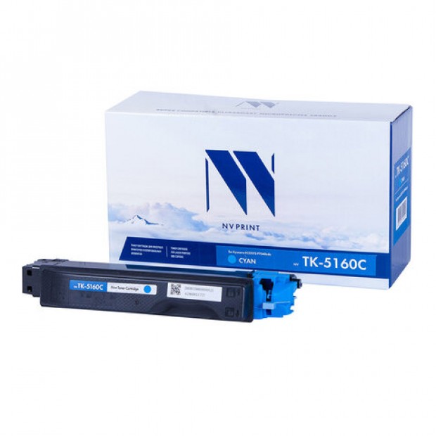 Тонер-картридж NV PRINT (NV-TK-5160C) для KYOCERA ECOSYS P7040cdn, голубой, ресурс 12000 стр. Тонер-картридж NV PRINT (NV-TK-5160C) для KYOCERA ECOSYS P7040cdn, голубой, ресурс 12000 стр.