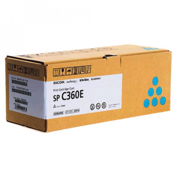 Тонер-картридж лазерный RICOH (SP C360E) SP C360/C361, голубой, оригинальный, ресурс 1500 стр., 408189 Тонер-картридж лазерный RICOH (SP C360E) SP C360/C361, голубой, оригинальный, ресурс 1500 стр., 408189