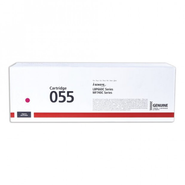 Картридж лазерный CANON (055M) для LBP663/664/MF742/744/746, пурпурный, оригинальный, ресурс 2100 страниц, 3014C002 Картридж лазерный CANON (055M) для LBP663/664/MF742/744/746, пурпурный, оригинальный, ресурс 2100 страниц, 3014C002