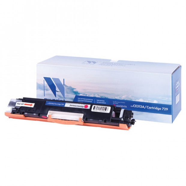 Картридж лазерный NV PRINT (NV-CE313A/729M) для HP M175nw/CP1025nw/CANON LBP7010C, пурпурный, ресурс 1000 страниц Картридж лазерный NV PRINT (NV-CE313A/729M) для HP M175nw/CP1025nw/CANON LBP7010C, пурпурный, ресурс 1000 страниц