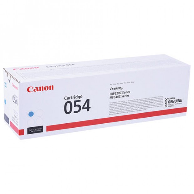 Картридж лазерный CANON (054C) для i-SENSYS LBP621Cw/MF641Cw/645Cx, голубой, ресурс 1200 страниц, оригинальный, 3023C002 Картридж лазерный CANON (054C) для i-SENSYS LBP621Cw/MF641Cw/645Cx, голубой, ресурс 1200 страниц, оригинальный, 3023C002