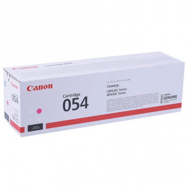 Картридж лазерный CANON (054M) для i-SENSYS LBP621Cw/MF641Cw/645Cx, пурпурный, ресурс 1200 страниц, оригинальный, 3022C002 Картридж лазерный CANON (054M) для i-SENSYS LBP621Cw/MF641Cw/645Cx, пурпурный, ресурс 1200 страниц, оригинальный, 3022C002