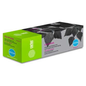 Картридж лазерный CACTUS (CS-CF533A) для HP LJ M180n/M181fw, пурпурный, ресурс 900 страниц Картридж лазерный CACTUS (CS-CF533A) для HP LJ M180n/M181fw, пурпурный, ресурс 900 страниц