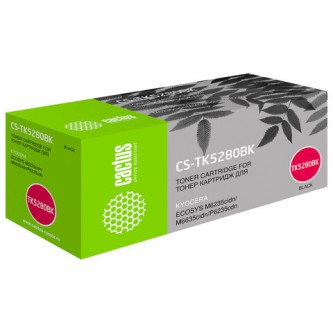 Картридж лазерный CACTUS (CS-TK5280BK) для Kyocera P6235cdn/M6235cidn/M6635cidn, черный, ресурс 13000 страниц Картридж лазерный CACTUS (CS-TK5280BK) для Kyocera P6235cdn/M6235cidn/M6635cidn, черный, ресурс 13000 страниц