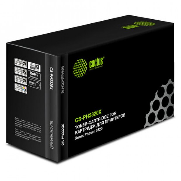 Картридж лазерный CACTUS (CS-PH3320X) для Xerox Phaser 3320, ресурс 11000 страниц Картридж лазерный CACTUS (CS-PH3320X) для Xerox Phaser 3320, ресурс 11000 страниц