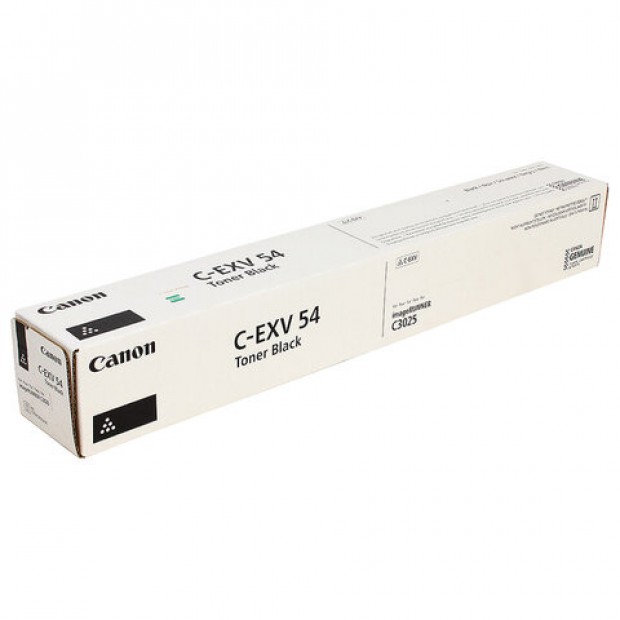 Тонер CANON (C-EXV54Bk) C3025i, черный, оригинальный, ресурс 15500 страниц, 1394C002 Тонер CANON (C-EXV54Bk) C3025i, черный, оригинальный, ресурс 15500 страниц, 1394C002