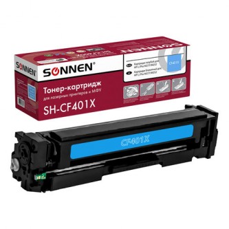 Картридж лазерный SONNEN (SH-CF401X) для HP LJ Pro M277/M252 ВЫСШЕЕ КАЧЕСТВО, голубой, 2300 страниц, 363943 Картридж лазерный SONNEN (SH-CF401X) для HP LJ Pro M277/M252 ВЫСШЕЕ КАЧЕСТВО, голубой, 2300 страниц, 363943