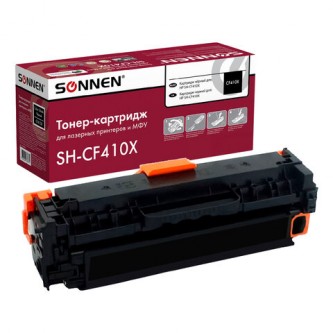 Картридж лазерный SONNEN (SH-CF410X) для HP LJ Pro M477/M452 ВЫСШЕЕ КАЧЕСТВО, черный, 6500 страниц, 363946 Картридж лазерный SONNEN (SH-CF410X) для HP LJ Pro M477/M452 ВЫСШЕЕ КАЧЕСТВО, черный, 6500 страниц, 363946