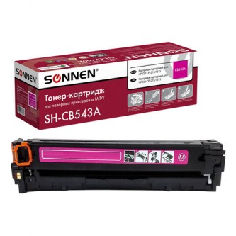 Картридж лазерный SONNEN (SH-CB543A) для HP CLJ CP1215/1515 ВЫСШЕЕ КАЧЕСТВО, пурпурный, 1400 страниц, 363957 Картридж лазерный SONNEN (SH-CB543A) для HP CLJ CP1215/1515 ВЫСШЕЕ КАЧЕСТВО, пурпурный, 1400 страниц, 363957
