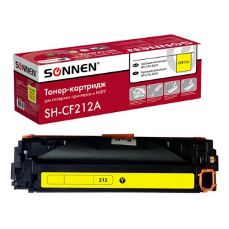Картридж лазерный SONNEN (SH-CF212A) для HP LJ Pro M276 ВЫСШЕЕ КАЧЕСТВО, желтый, 1800 страниц, 363960 Картридж лазерный SONNEN (SH-CF212A) для HP LJ Pro M276 ВЫСШЕЕ КАЧЕСТВО, желтый, 1800 страниц, 363960