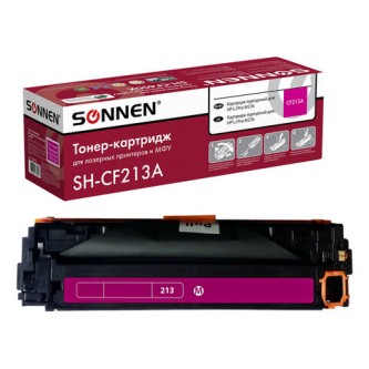 Картридж лазерный SONNEN (SH-CF213A) для HP LJ Pro M276 ВЫСШЕЕ КАЧЕСТВО, пурпурный, 1800 страниц, 363961 Картридж лазерный SONNEN (SH-CF213A) для HP LJ Pro M276 ВЫСШЕЕ КАЧЕСТВО, пурпурный, 1800 страниц, 363961