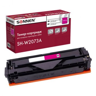Картридж лазерный SONNEN (SH-W2073A) для HP CLJ 150/178 ВЫСШЕЕ КАЧЕСТВО, пурпурный, 700 страниц, 363969 Картридж лазерный SONNEN (SH-W2073A) для HP CLJ 150/178 ВЫСШЕЕ КАЧЕСТВО, пурпурный, 700 страниц, 363969