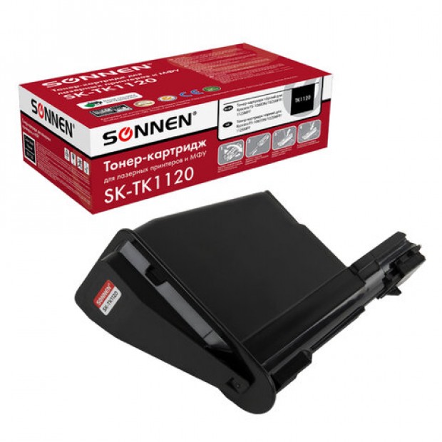 Тонер-картридж лазерный SONNEN (SK-TK1120) для KYOCERA FS-1060DN/1025MFP/1125MFP., ресурс 3000 стр., 364082 Тонер-картридж лазерный SONNEN (SK-TK1120) для KYOCERA FS-1060DN/1025MFP/1125MFP., ресурс 3000 стр., 364082