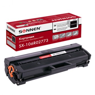 Картридж лазерный SONNEN (SX-106R02773) для XEROX Phaser 3020/3020BI/WC3025/3025BI/3025NI, ресурс 1500 стр., 364085 Картридж лазерный SONNEN (SX-106R02773) для XEROX Phaser 3020/3020BI/WC3025/3025BI/3025NI, ресурс 1500 стр., 364085
