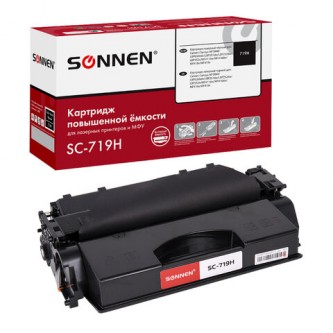 Картридж лазерный SONNEN (SC-719H) для CANON MF5840/LBP251dw/6300dn/MF411dw, ресурс 6500 стр., 364086 Картридж лазерный SONNEN (SC-719H) для CANON MF5840/LBP251dw/6300dn/MF411dw, ресурс 6500 стр., 364086