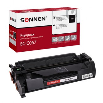 Картридж лазерный SONNEN (SC-C057) для CANON LBP223dw/LBP226dw/LBP228x/MF443dw/MF445dw/MF446x/MF449x, ресурс 3100 стр., 364096 Картридж лазерный SONNEN (SC-C057) для CANON LBP223dw/LBP226dw/LBP228x/MF443dw/MF445dw/MF446x/MF449x, ресурс 3100 стр., 364096