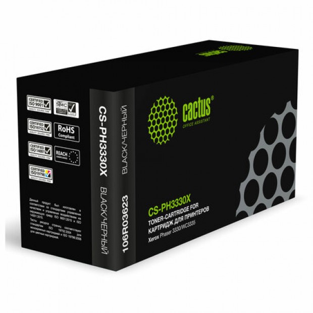 Картридж лазерный CACTUS (CS-PH3330X) для Xerox Phaser 3330/WC3335, ресурс 15000 страниц Картридж лазерный CACTUS (CS-PH3330X) для Xerox Phaser 3330/WC3335, ресурс 15000 страниц