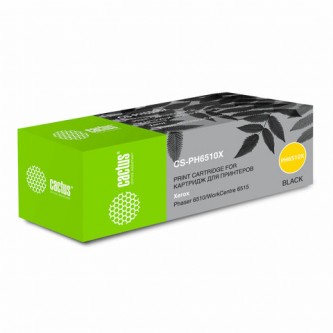 Картридж лазерный CACTUS (CS-PH6510X) для Xerox Phaser 6510/WC6515, черный, ресурс 5500 страниц Картридж лазерный CACTUS (CS-PH6510X) для Xerox Phaser 6510/WC6515, черный, ресурс 5500 страниц