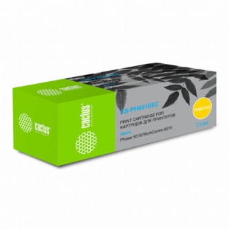Картридж лазерный CACTUS (CS-PH6510XC) для Xerox Phaser 6510/WC6515, голубой, ресурс 4300 страниц Картридж лазерный CACTUS (CS-PH6510XC) для Xerox Phaser 6510/WC6515, голубой, ресурс 4300 страниц