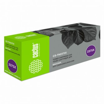 Картридж лазерный CACTUS (CS-TN2375X) для Brother DCP L2500/L2520/L2540/L2560, ресурс 5200 страниц Картридж лазерный CACTUS (CS-TN2375X) для Brother DCP L2500/L2520/L2540/L2560, ресурс 5200 страниц
