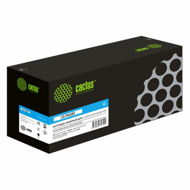 Картридж лазерный CACTUS (CS-TN328C) для Konica Minolta bizhub C250i/C300i/С360i голубой, ресурс 28000 стр. Картридж лазерный CACTUS (CS-TN328C) для Konica Minolta bizhub C250i/C300i/С360i голубой, ресурс 28000 стр.