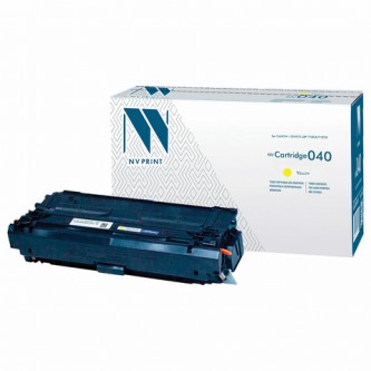 Картридж лазерный NV PRINT (NV-040Y) для Canon i-SENSYS LBP 710Cx/712Cx, желтый, ресурс 5400 страниц Картридж лазерный NV PRINT (NV-040Y) для Canon i-SENSYS LBP 710Cx/712Cx, желтый, ресурс 5400 страниц