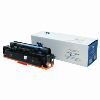 Картридж лазерный NV PRINT (NV-W2031X) для HP Color LaserJet M454dn/M454dw, голубой, ресурс 6000 страниц Картридж лазерный NV PRINT (NV-W2031X) для HP Color LaserJet M454dn/M454dw, голубой, ресурс 6000 страниц
