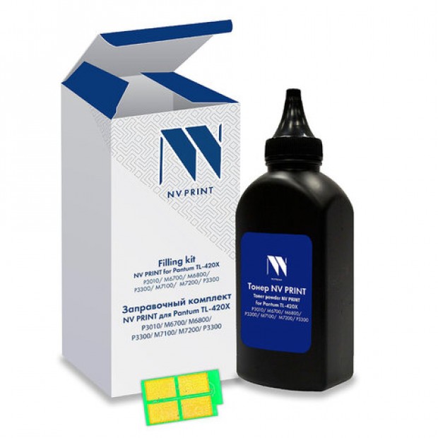 Заправочный комплект NV PRINT (NV-ZKTL-420X) Pantum P3010/M6700/M6800, тонер + чип, ресурс 6000 стр. Заправочный комплект NV PRINT (NV-ZKTL-420X) Pantum P3010/M6700/M6800, тонер + чип, ресурс 6000 стр.