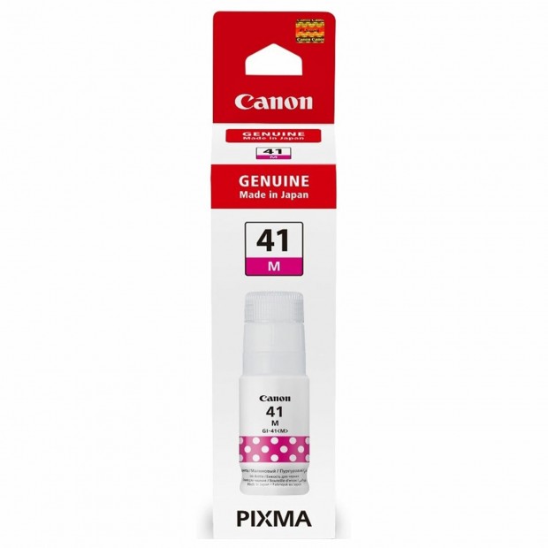 Чернила CANON (GI-41M) для G1400/G2400/G3400, пурпурные, 7700 стр., ОРИГИНАЛЬНЫЕ, 4544C001 Чернила CANON (GI-41M) для G1400/G2400/G3400, пурпурные, 7700 стр., ОРИГИНАЛЬНЫЕ, 4544C001