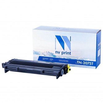 Картридж лазерный NV PRINT (NV-TN-2075) для Brother HL-2030R/HL-2040R/HL-2070NR, ресурс 2500 стр., NV-TN2075T