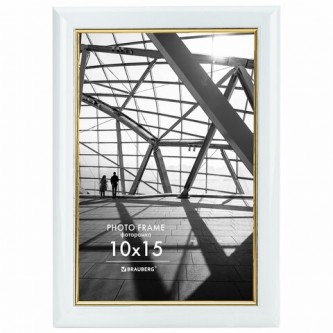 Рамка 10х15 см небьющаяся, багет 14,6 мм, пластик, BRAUBERG Рамка 10х15 см небьющаяся, багет 14,6 мм, пластик, BRAUBERG