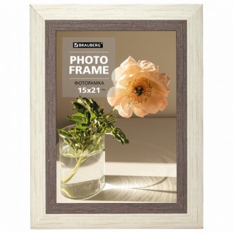 Рамка 15х21 см небьющаяся, багет 30 мм, пластик, BRAUBERG Рамка 15х21 см небьющаяся, багет 30 мм, пластик, BRAUBERG