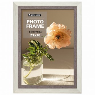 Рамка 21х30 см небьющаяся, багет 30 мм, пластик, BRAUBERG Рамка 21х30 см небьющаяся, багет 30 мм, пластик, BRAUBERG