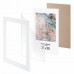 Рамка 21х30 см небьющаяся, КОМПЛЕКТ 3 шт., багет 29 мм, МДФ, BRAUBERG 