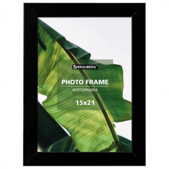 Рамка 15х21 см небьющаяся, багет 20 мм, МДФ, BRAUBERG Рамка 15х21 см небьющаяся, багет 20 мм, МДФ, BRAUBERG