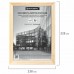 Рамка 21х30 см, дерево, багет 20 мм, BRAUBERG Рамка 21х30 см, дерево, багет 20 мм, BRAUBERG