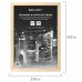 Рамка 21х30 см, дерево, багет 14 мм, BRAUBERG Рамка 21х30 см, дерево, багет 14 мм, BRAUBERG