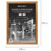 Рамка 21х30 см, дерево, багет 14 мм, BRAUBERG Рамка 21х30 см, дерево, багет 14 мм, BRAUBERG