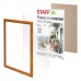 Рамка 21х30 см со стеклом, багет 17 мм, дерево, STAFF Рамка 21х30 см со стеклом, багет 17 мм, дерево, STAFF